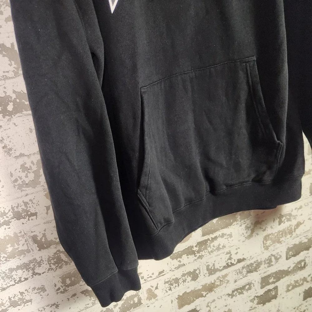 Friday Beers Almost Friday‎ Hoodie Men's XL Black Colorful Graphic Sweatshirt